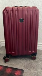 Delsey Paris Accelerate Carry On Red