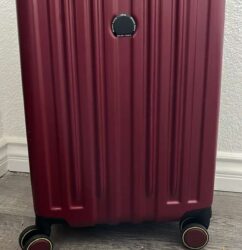Delsey Paris Accelerate Carry On Red