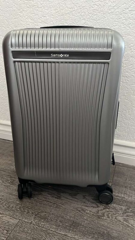 Samsonite Blackstone Carry-On Silver